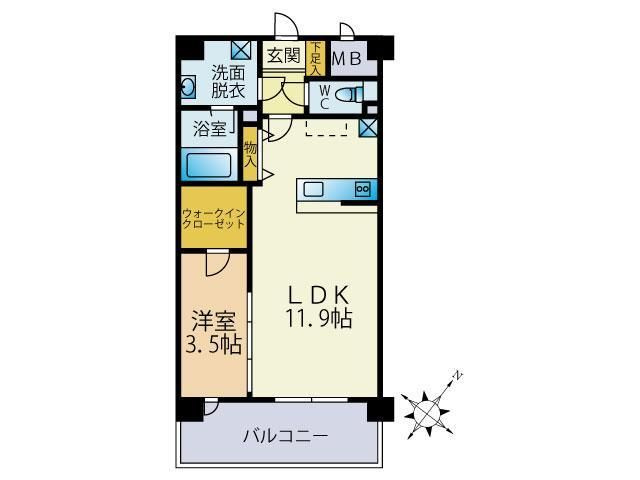 【間取り】 | SYKプレミール東那珂