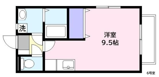 【間取り】 | スズラン | 反転している場合がございます