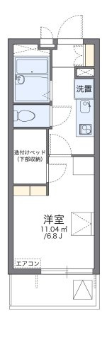 レオパレス東希望が丘の間取り