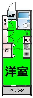 仲介手数料０円！アトリウム前田の間取り