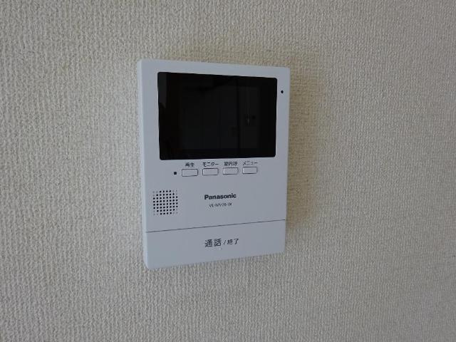 グレイス　ヴィラのセキュリティ|カメラ付インターホン