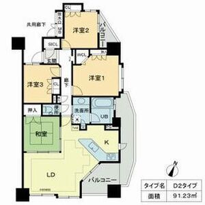 【間取り】 | ベレーサ星ヶ丘