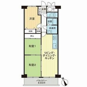 【間取り】 | ライオンズマンション八事ガーデン壱番館