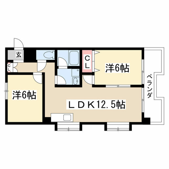 【間取り】 | カサ松下