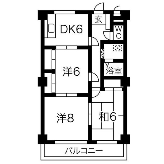 【間取り】 | アサノハイツ