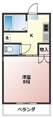 ローザの間取り