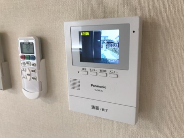 パルティールⅡ・桜香のセキュリティ|カメラ付インターホン（イメージ）