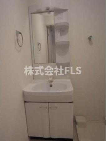 新宿区早稲田鶴巻町の賃貸マンションの洗面所