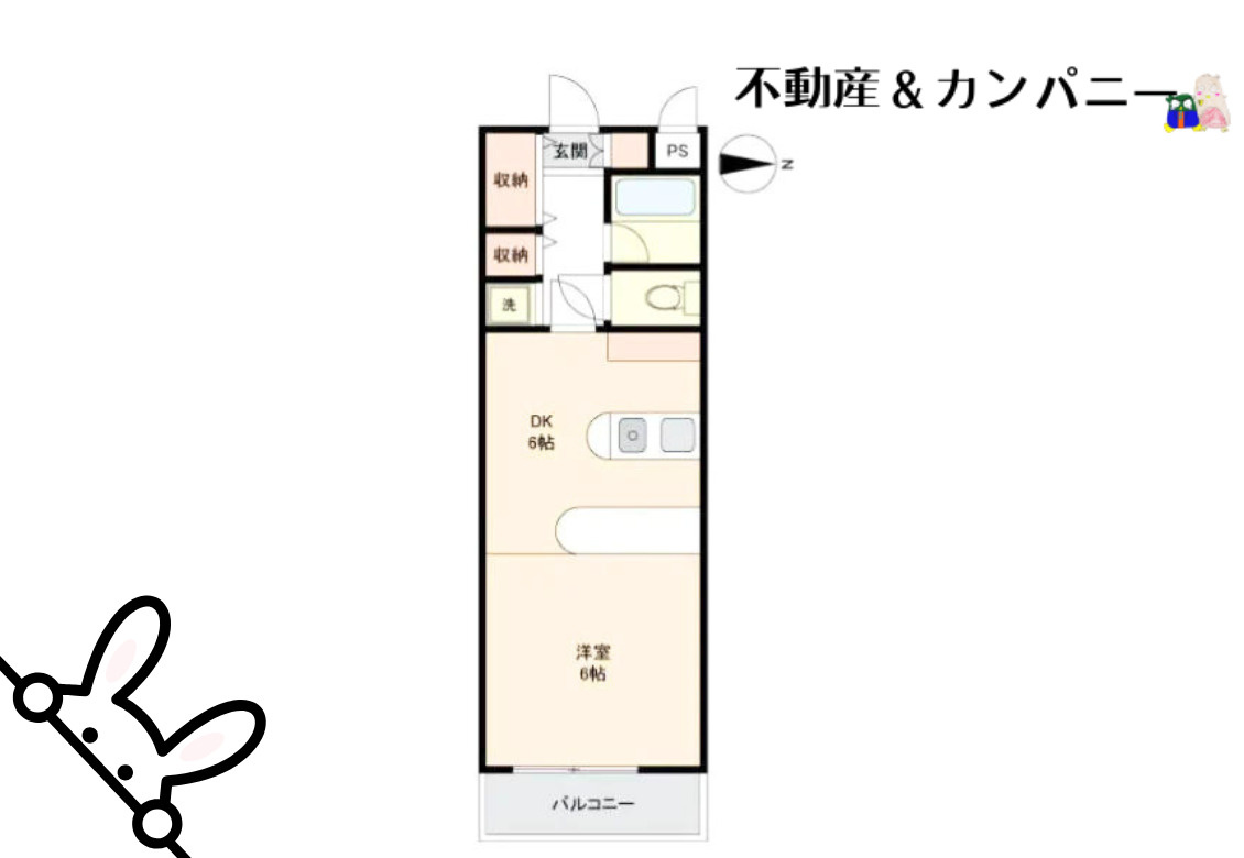 メゾン・ド・アーベリールの間取り