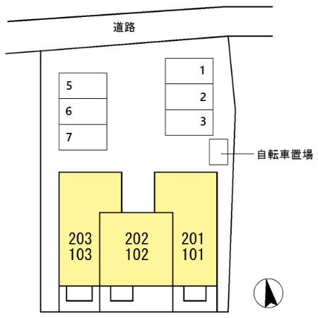 Ｅｎｔｏｐｉａの区画図