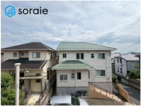 所沢市上新井３丁目　中古戸建ての展望|7/14撮影