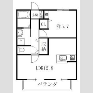 サン・ｆｒｉｅｎｄｓＫの間取り