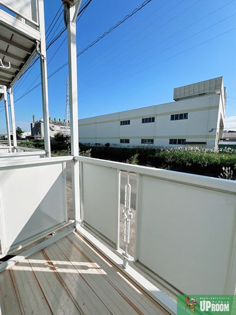 フラット矢戸川Aのバルコニー