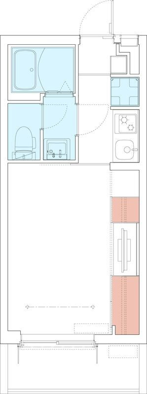 横浜市旭区鶴ケ峰１丁目の賃貸マンションの間取り