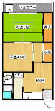 梅ヶ丘ダイケンの間取り