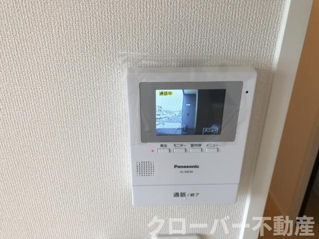 レガーメⅡのセキュリティ|カメラ付インターホン