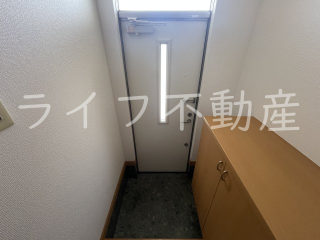 グランディールの玄関|きれいな玄関です