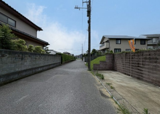 【前面道路含む現地写真】 | グランファミーロ西広Ⅱ　土地　海士有木駅