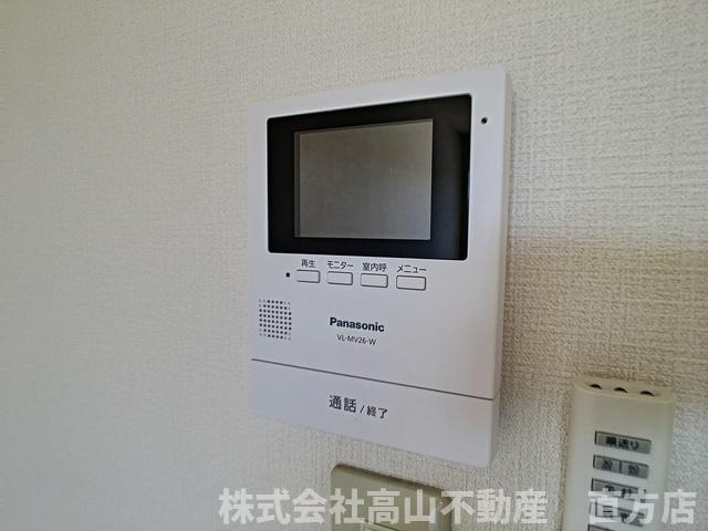 直方市大字感田のアパートのセキュリティ