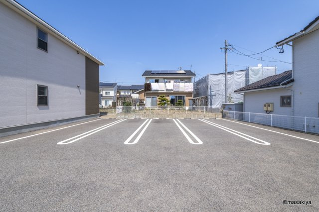 ルガート沖の駐車場