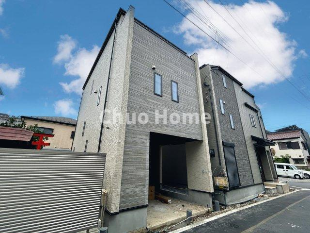 葛飾区新宿5丁目新築分譲住宅の外観|現況写真