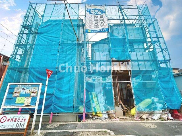葛飾区新宿5丁目新築分譲住宅の外観|現況写真