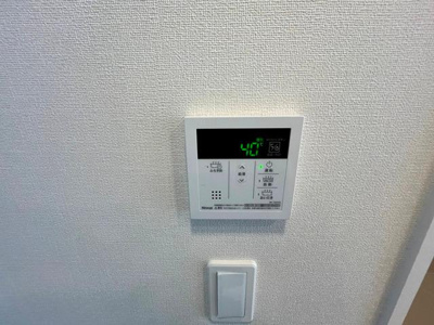 【設備】 | 仮）原町２丁目新築アパート | 給湯器リモコン（イメージ）