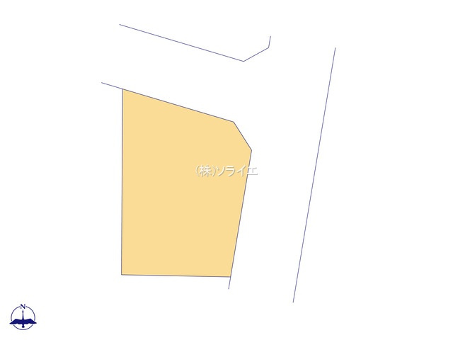 川越市藤倉2丁目　中古戸建の区画図