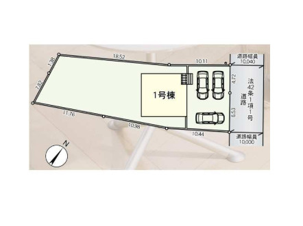 紫波町桜町第７の区画図