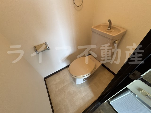サンライフ東花園のトイレ|シンプルで使いやすいトイレです