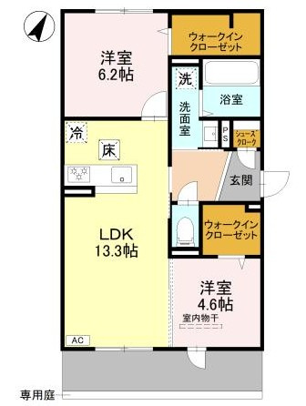 【間取り】 | ValleAlta(ヴァッレアルタ)