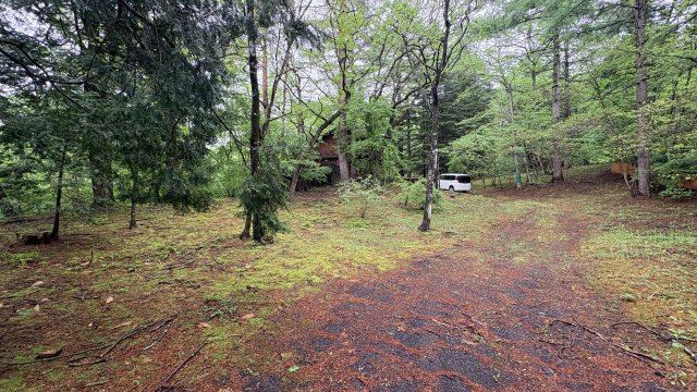 中軽井沢 千ヶ滝別荘地西区 古家付き土地