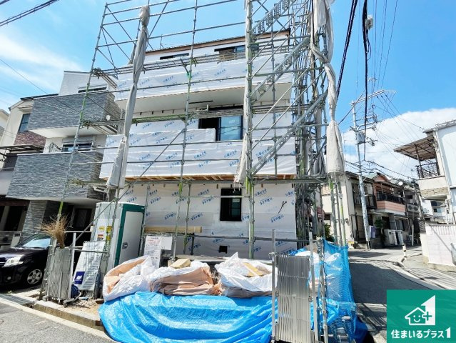 神戸市長田区平和台町　新築一戸建ての外観|現在建築中！落ち着いた街並みで新生活を始めることが出来そう！周辺の物件も併せてご紹介させて頂きます！