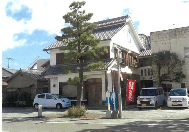 赤穂市加里屋　店舗付き住宅の外観