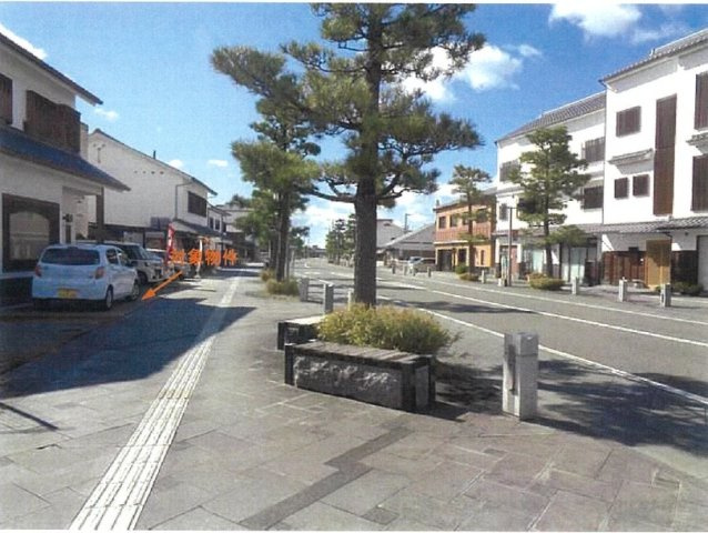 赤穂市加里屋　店舗付き住宅のその他|北西側道路：幅員約２０ｍ。