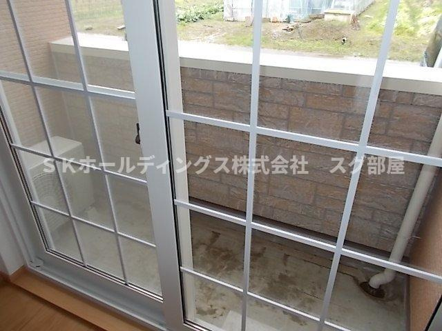 メゾン　パストラルＡのバルコニー
