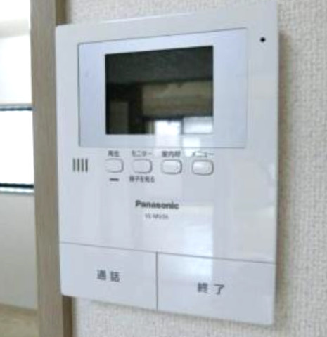 レジデンス町添のセキュリティ|カメラ付インターホン