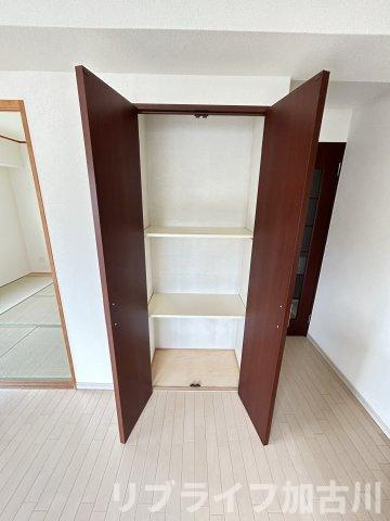 東加古川ミオの収納|301号室参照