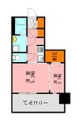 福岡市中央区清川３丁目の賃貸マンションの間取り