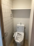 福岡市中央区清川３丁目の賃貸マンションのトイレ