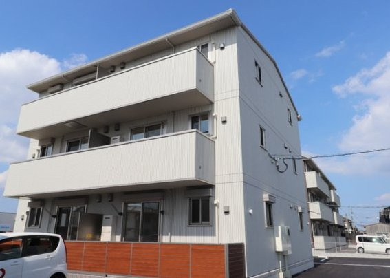 オッツ梅満Ⅱ　A棟の外観