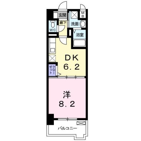【間取り】 | エヴァーグリーンＯ