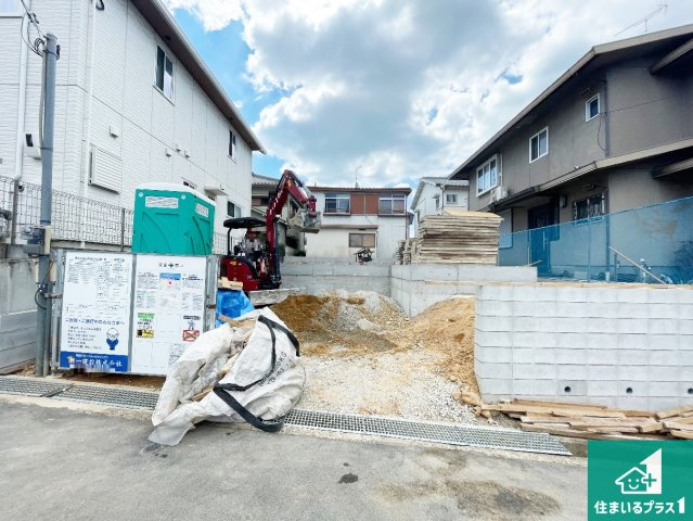 明石市魚住町錦が丘　第4期　新築一戸建ての外観|周辺は落ち着いた街並みの住宅地！子育てがしやすい住環境です！まだ未完成ですが、現地でしかわからない事もございます。是非一度ご覧ください。