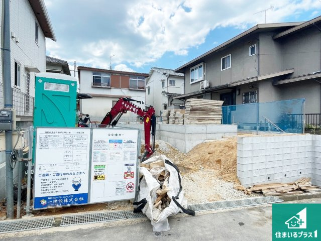 明石市魚住町錦が丘　第4期　新築一戸建ての外観|周辺は落ち着いた街並みの住宅地！子育てがしやすい住環境です！まだ未完成ですが、現地でしかわからない事もございます。是非一度ご覧ください。