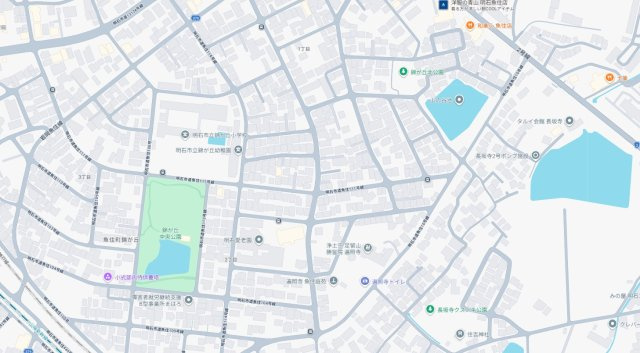 明石市魚住町錦が丘　第4期　新築一戸建ての地図