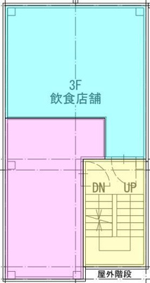 【区画図】 | 道玄坂アバックビル２　３階Ａ |  
