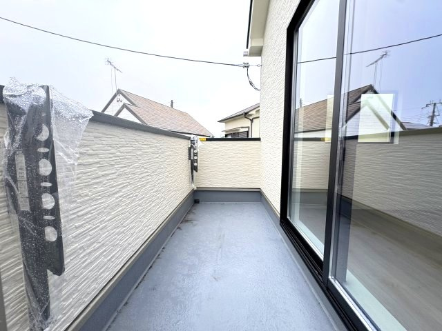 明石市魚住町西岡新築戸建A号棟のバルコニー