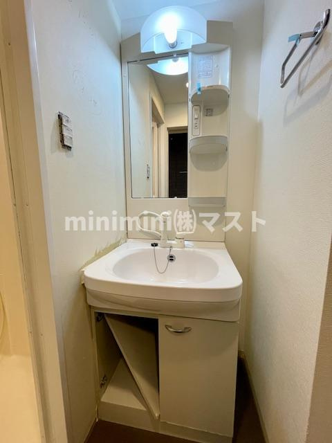 クレアート大手前グランアクシアの洗面所