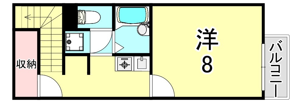 レオネクストさくら五段坂Ⅱの間取り