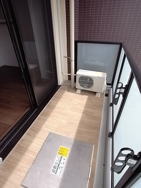 La　Douceur西宮北口のバルコニー